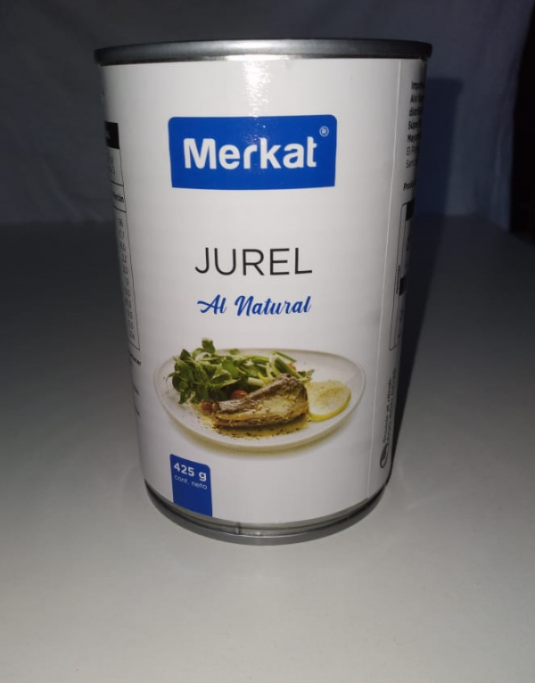 Jurel Merkat. Lata 425 g.